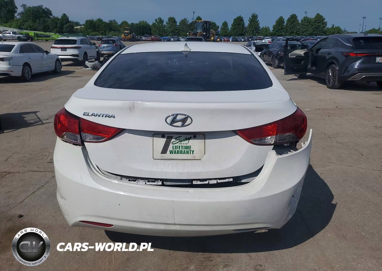 2013 Hyundai Elantra Gls VIN:5NPDH4AE5DH287131 - 6