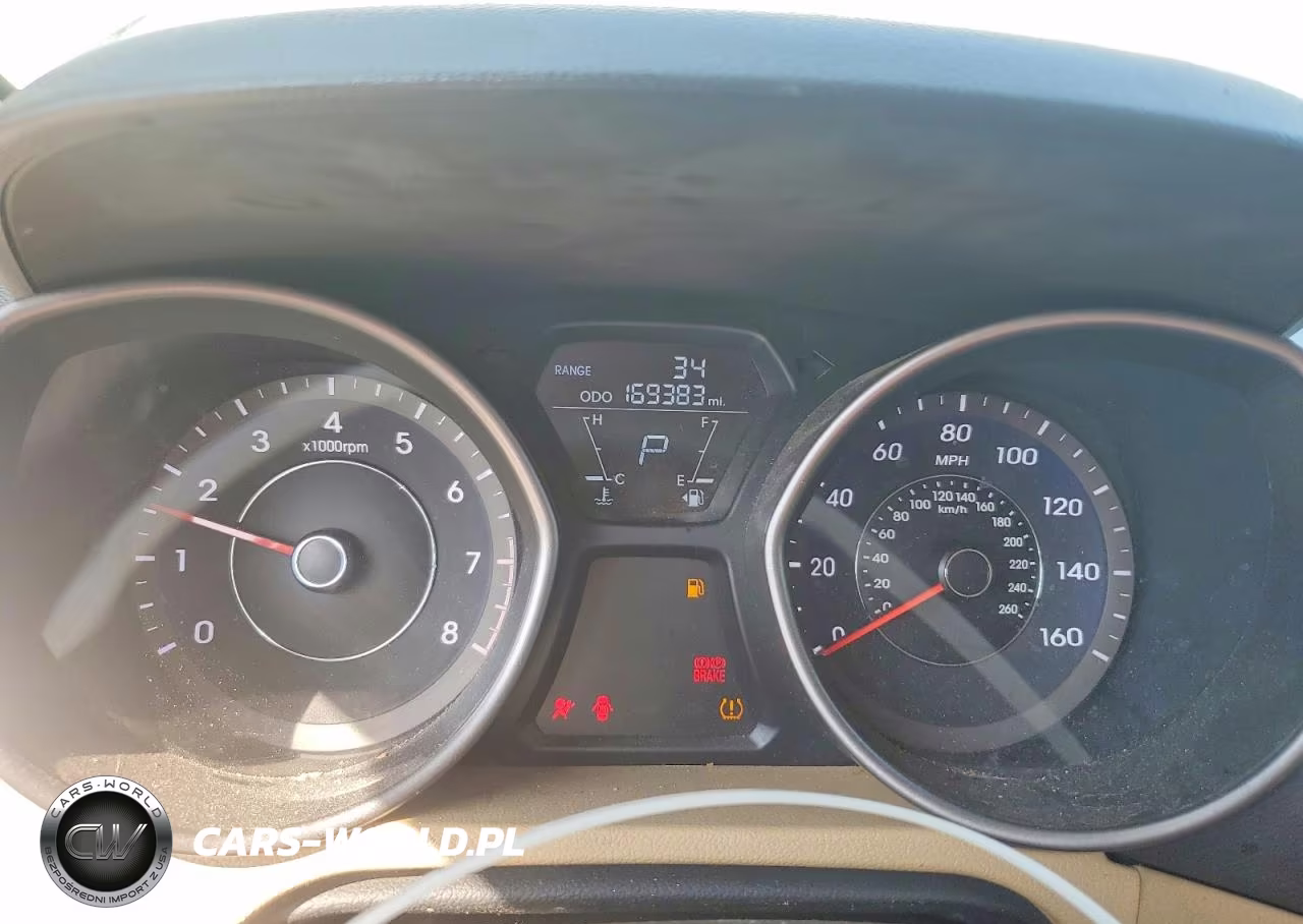 2013 Hyundai Elantra Gls VIN:5NPDH4AE5DH287131 - 9
