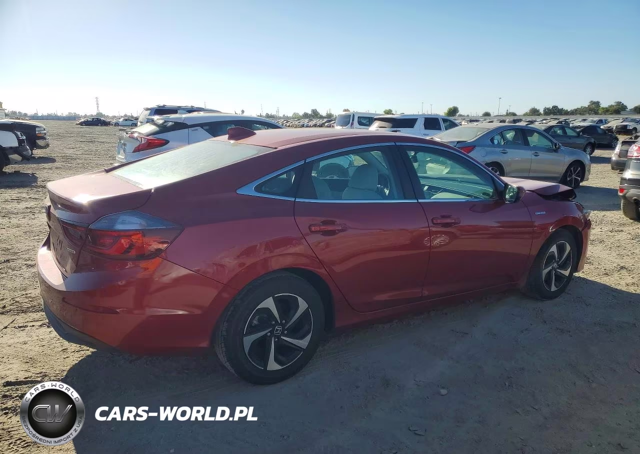 2021 Honda Insight Ex VIN:19XZE4F56ME004862 - 3