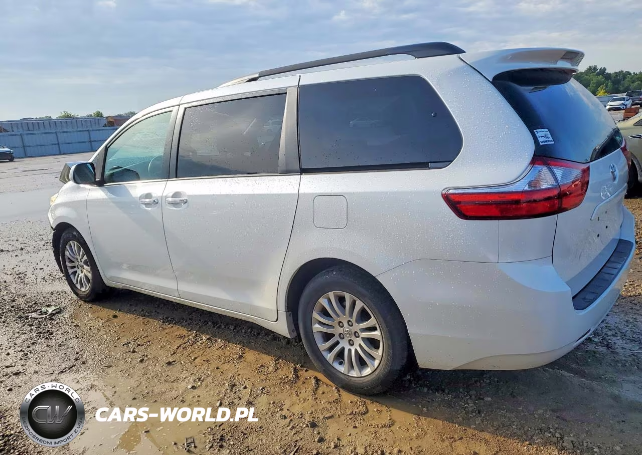 2016 Toyota Sienna Xle 8-Passenger VIN:5TDYK3DC9GS707513 - 2