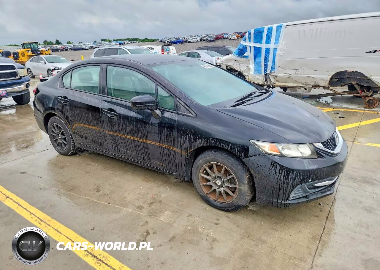 2014 Honda Civic Lx VIN:19XFB2F50EE085472 - 4