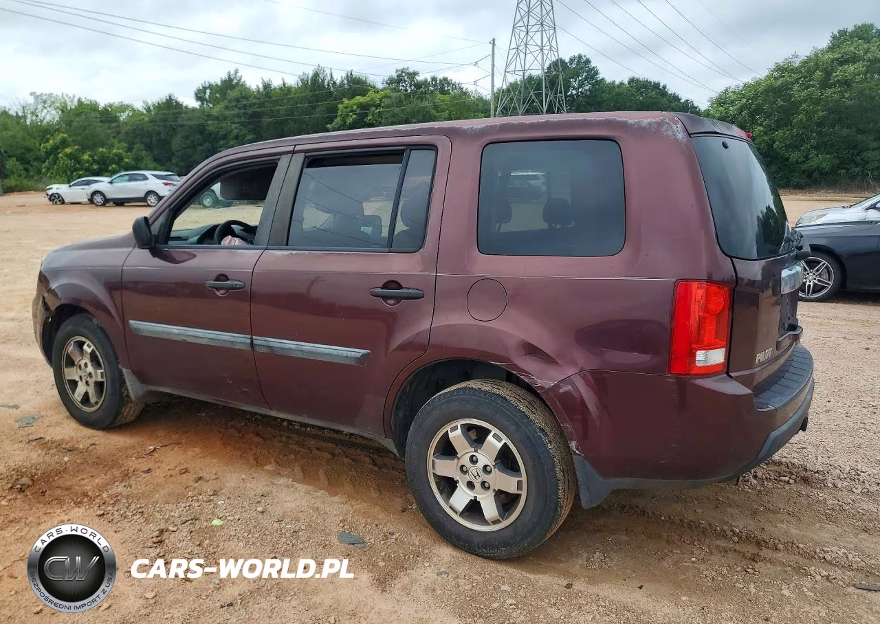 2011 Honda Pilot Lx VIN:5FNYF3H26BB034151 - 2