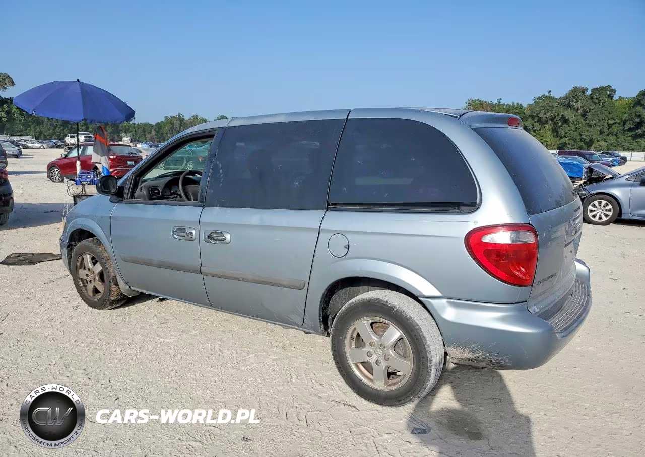2006 Dodge Caravan Sxt VIN:1D8GP45R06B743488 - 2