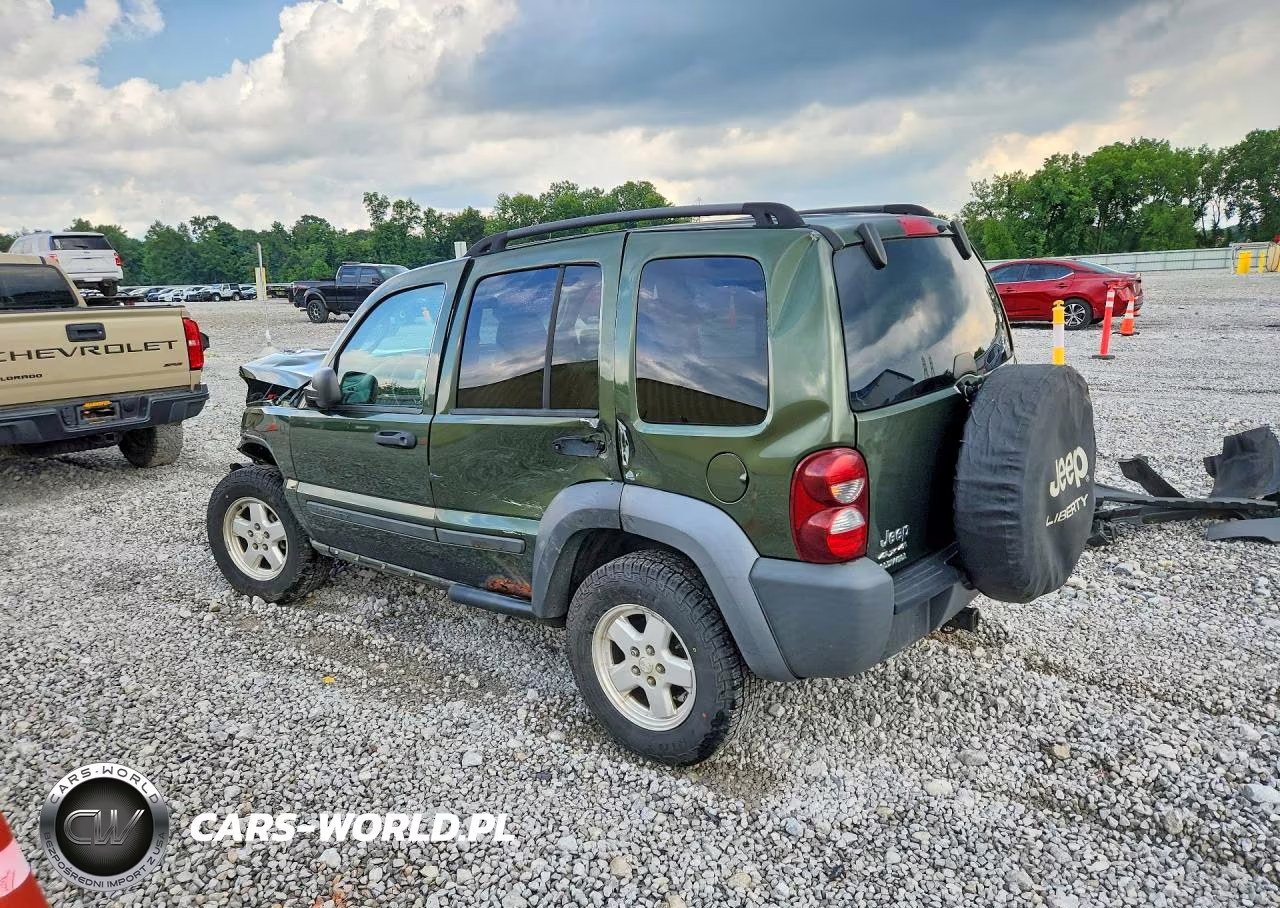 2007 Jeep Liberty Sport VIN:1J4GL48K87W543391 - 2