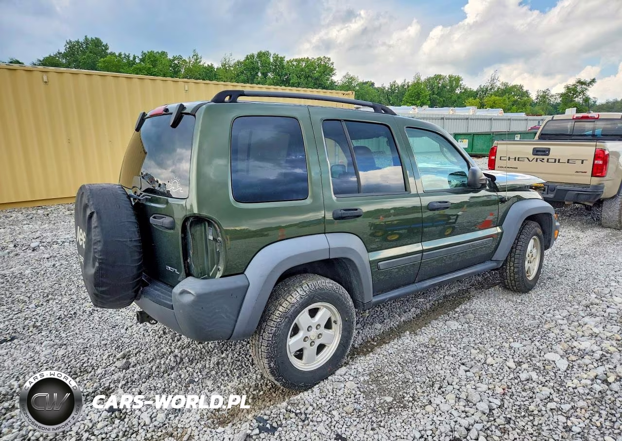 2007 Jeep Liberty Sport VIN:1J4GL48K87W543391 - 3