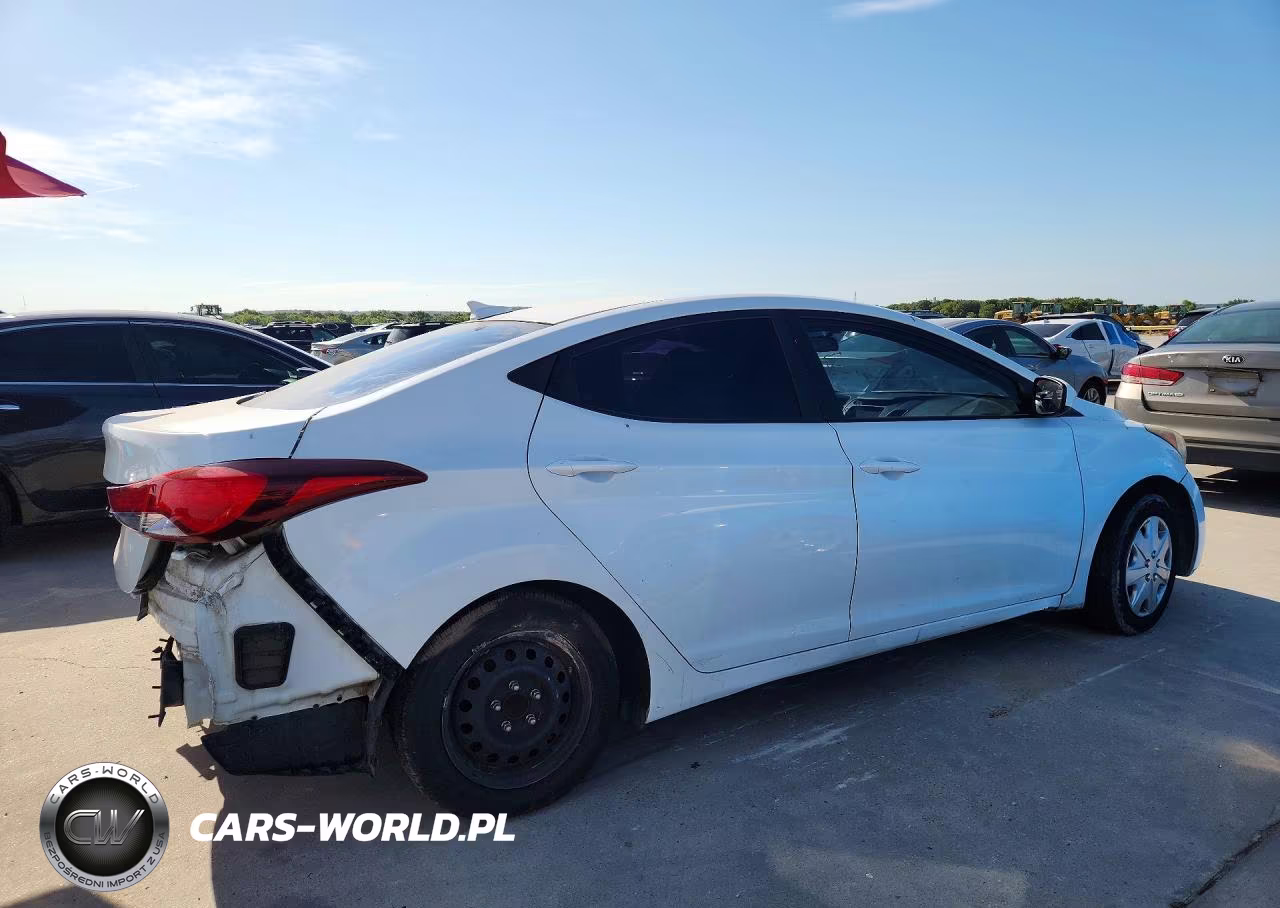 2016 Hyundai Elantra Se VIN:5NPDH4AE0GH719872 - 3