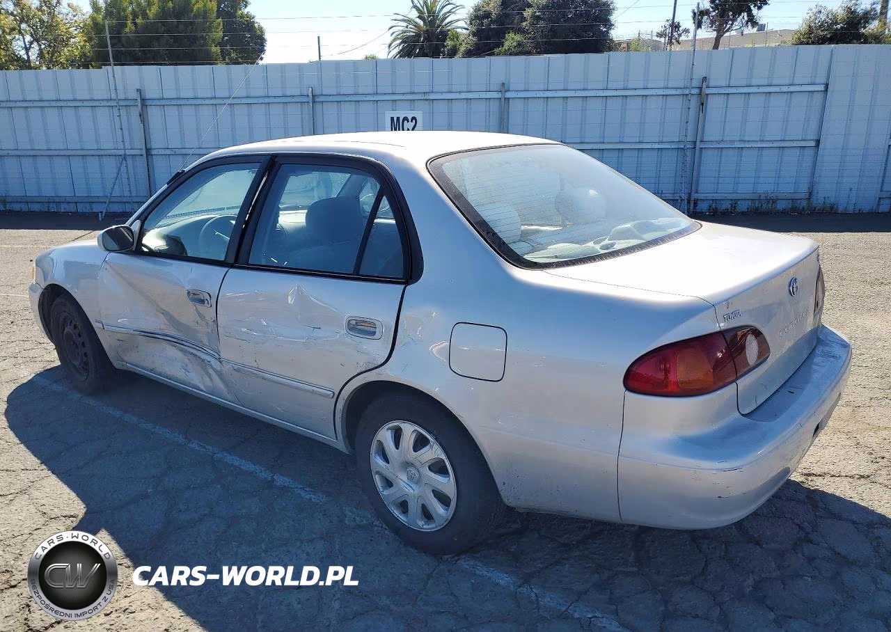 2002 Toyota Corolla Le VIN:1NXBR12E02Z650791 - 2