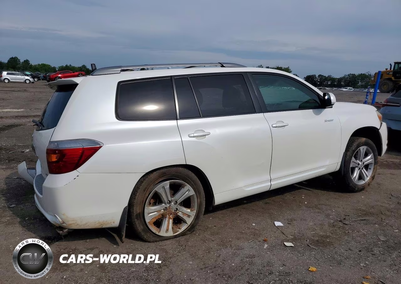 2010 Toyota Highlander Sport VIN:5TDEK3EH8AS002075 - 3