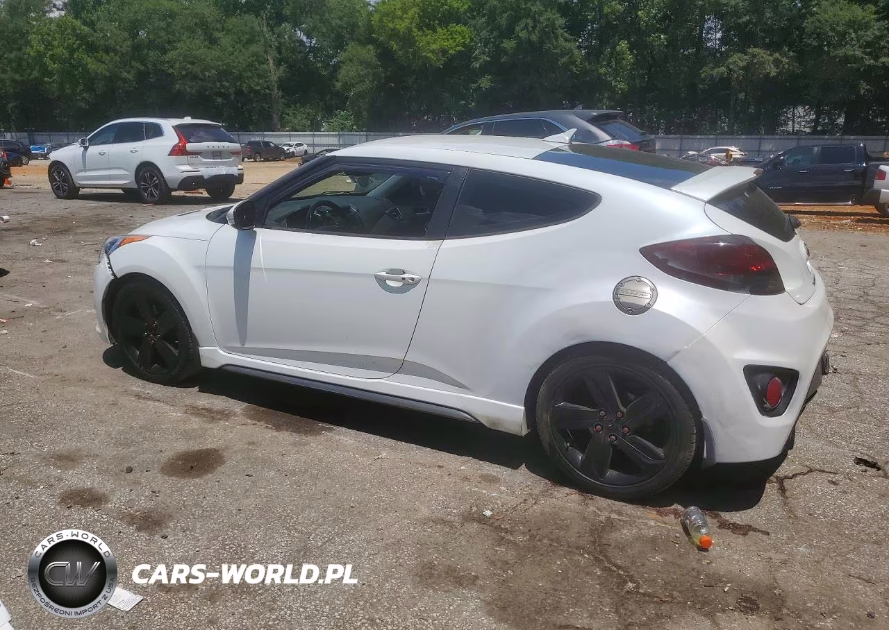 2015 Hyundai Veloster Turbo VIN:KMHTC6AE8FU238306 - 2