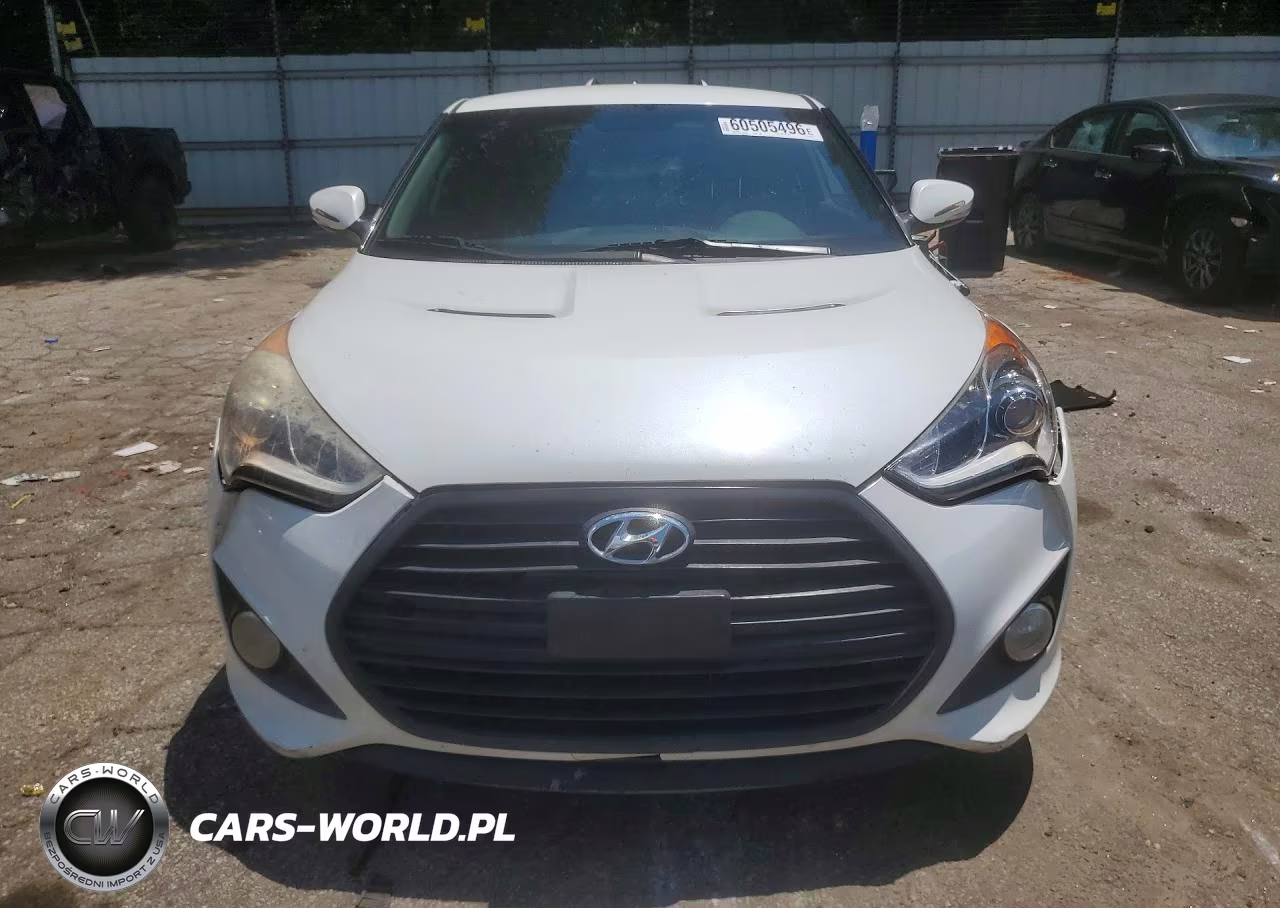 2015 Hyundai Veloster Turbo VIN:KMHTC6AE8FU238306 - 5