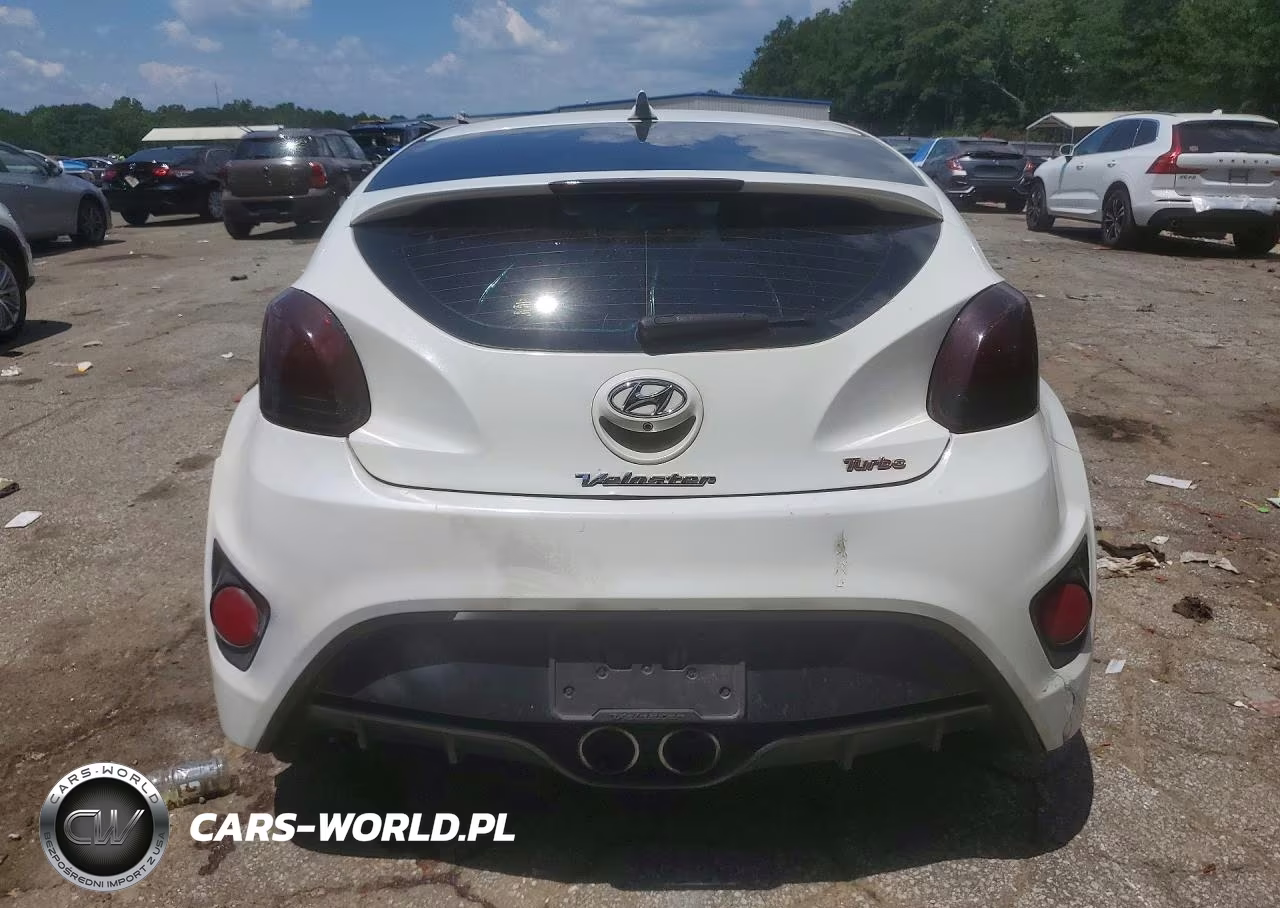 2015 Hyundai Veloster Turbo VIN:KMHTC6AE8FU238306 - 6