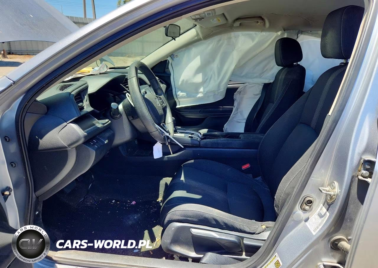 2019 Honda Civic Lx VIN:2HGFC2F62KH530091 - 7