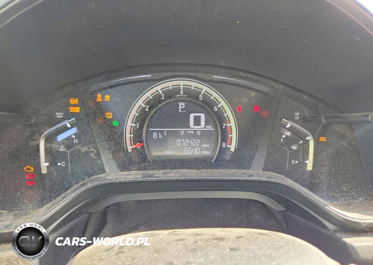 2017 Honda Cr-V Lx VIN:7FARW5H33HE000805 - 9