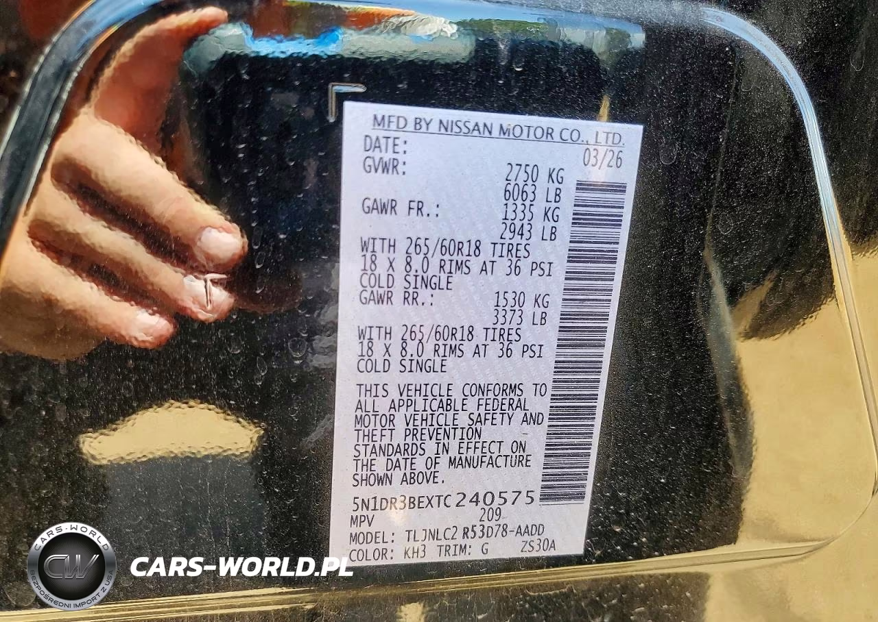 2026 Nissan Pathfinder Rock Creek VIN:5N1DR3BEXTC240575 - 14