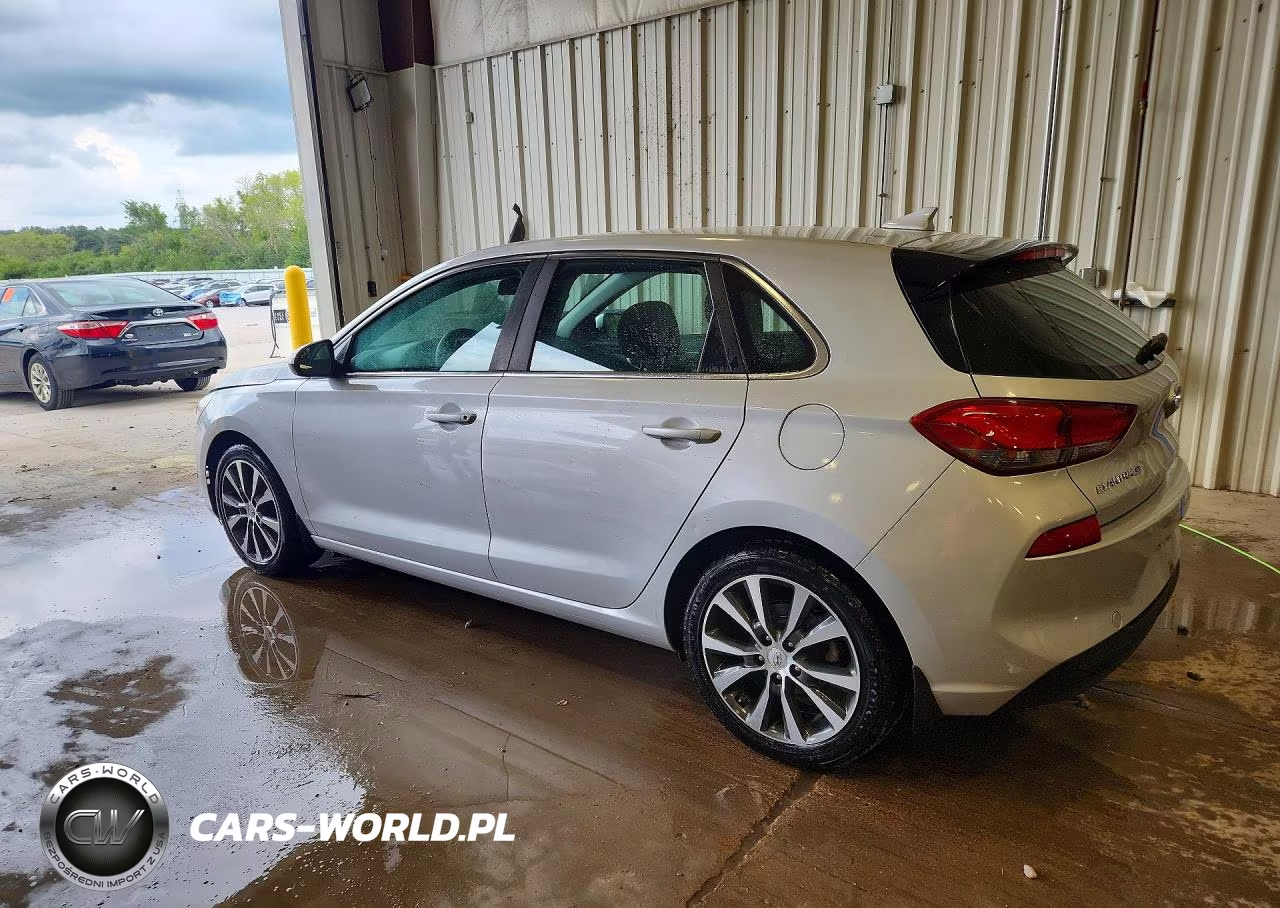 2018 Hyundai Elantra Gt Base VIN:KMHH35LE5JU010317 - 2