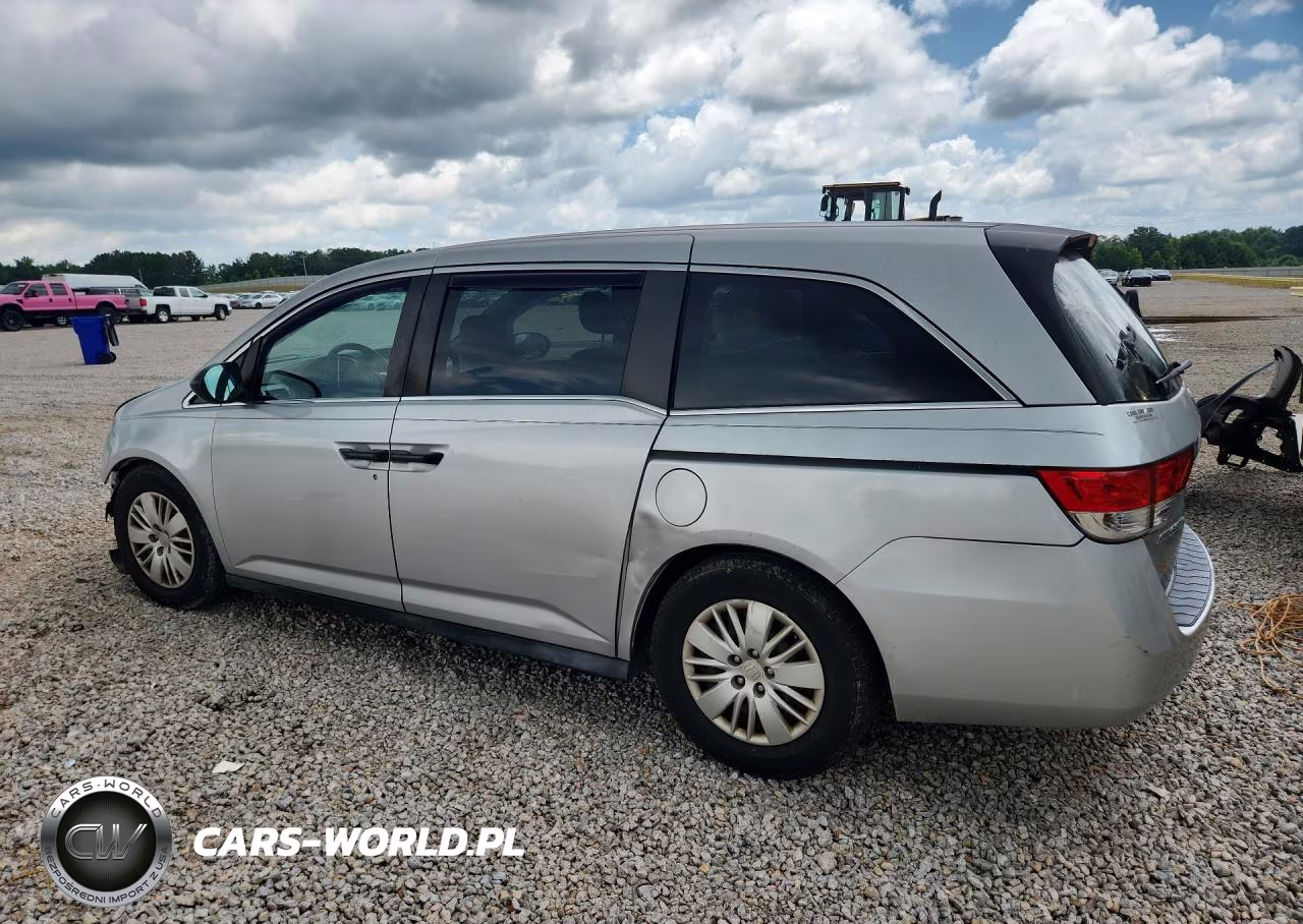 2015 Honda Odyssey Lx VIN:5FNRL5H24FB024426 - 2