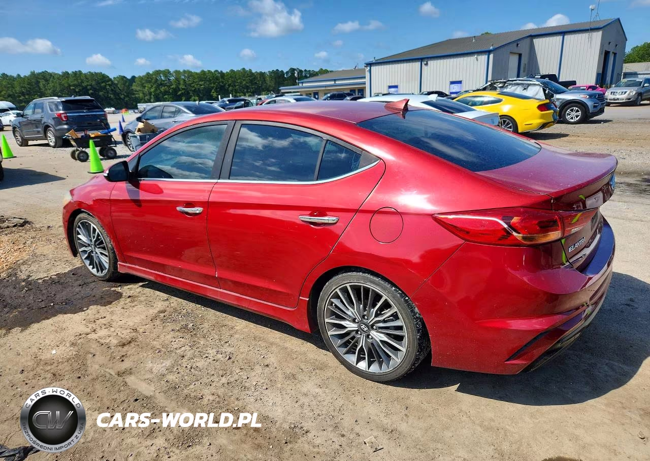 2017 Hyundai Elantra Sport VIN:KMHD04LB1HU315170 - 2
