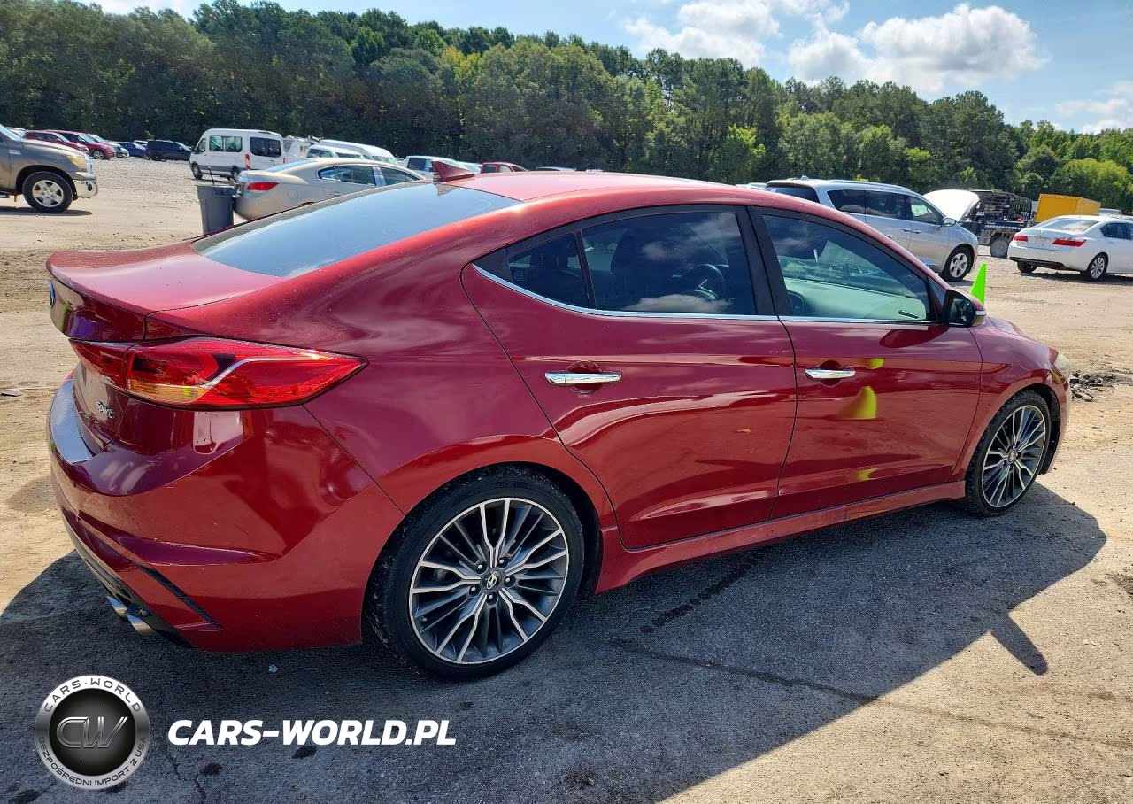 2017 Hyundai Elantra Sport VIN:KMHD04LB1HU315170 - 3