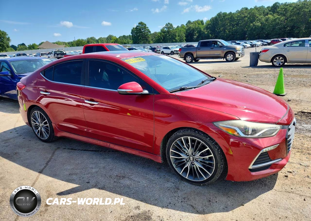 2017 Hyundai Elantra Sport VIN:KMHD04LB1HU315170 - 4