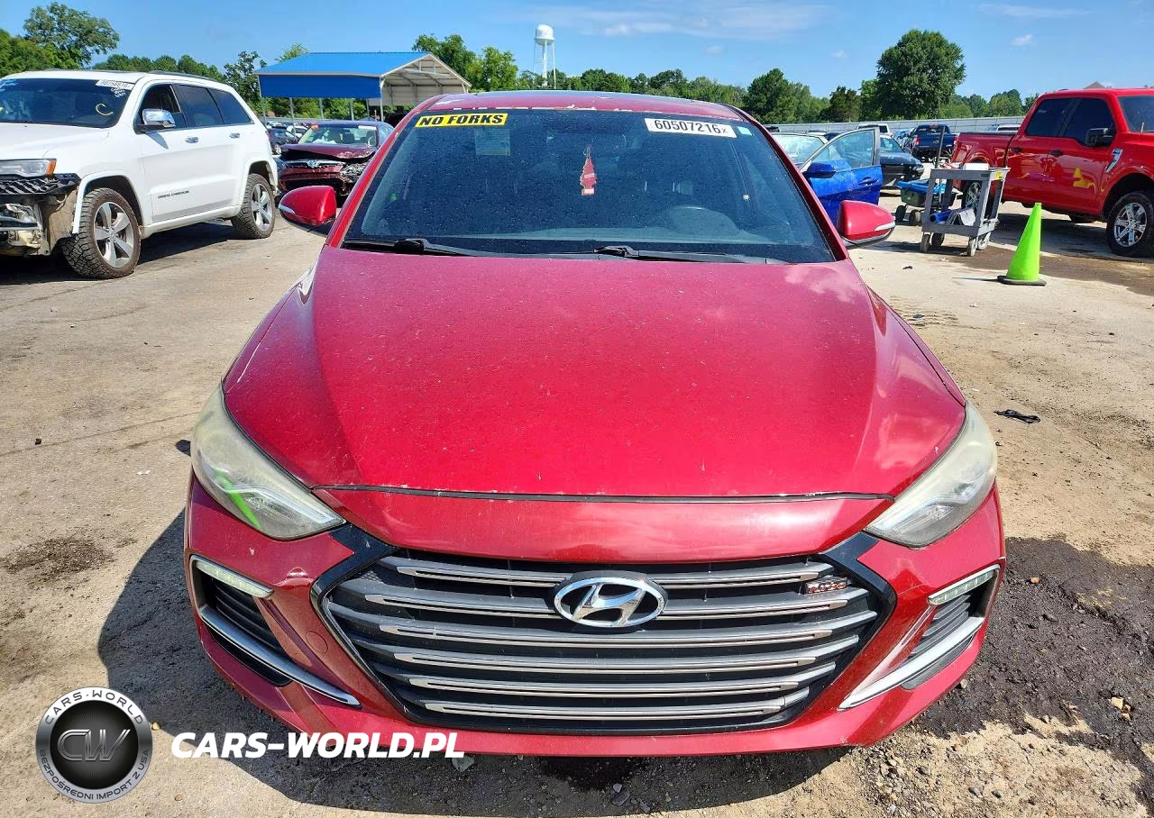 2017 Hyundai Elantra Sport VIN:KMHD04LB1HU315170 - 5