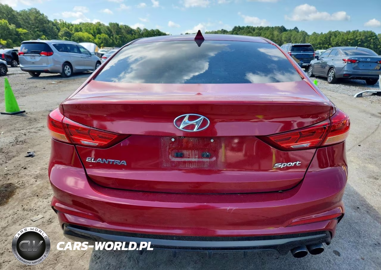 2017 Hyundai Elantra Sport VIN:KMHD04LB1HU315170 - 6