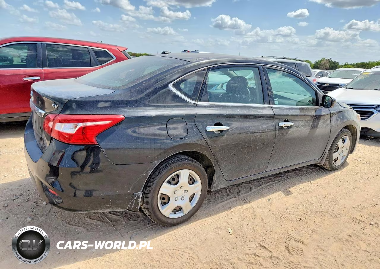 2016 Nissan Sentra Sv VIN:3N1AB7AP9GL677261 - 3