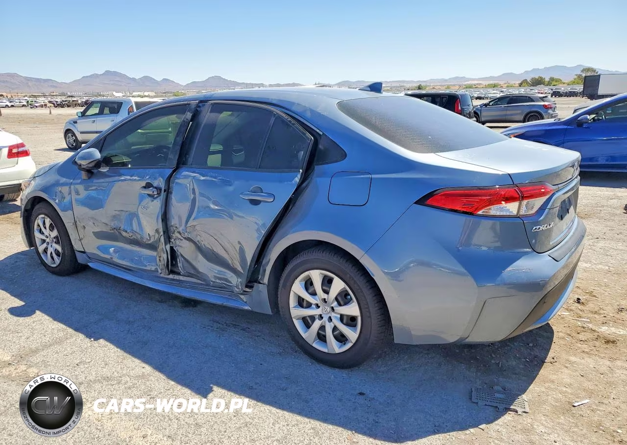 2021 Toyota Corolla Le VIN:JTDEPMAE8MJ131924 - 2