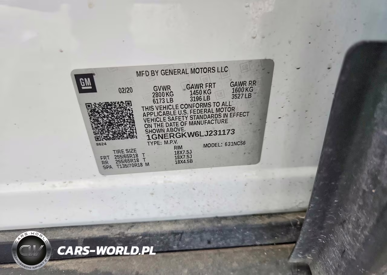 2020 Chevrolet Traverse Lt VIN:1GNERGKW6LJ231173 - 13