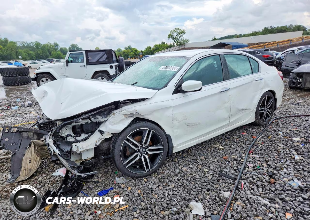 2016 Honda Accord Sport VIN:1HGCR2F5XGA093794 - 1