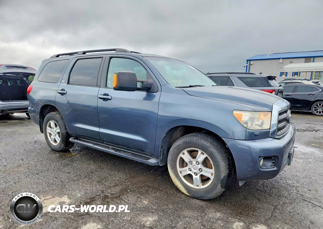 2008 Toyota Sequoia Sr5 VIN:5TDBY64A68S013898 - 4