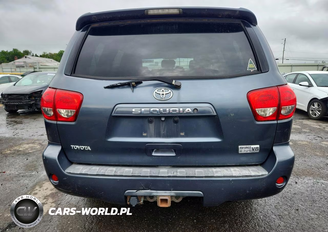 2008 Toyota Sequoia Sr5 VIN:5TDBY64A68S013898 - 6