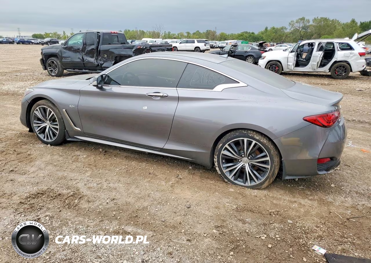 2018 Infiniti Q60 3.0T Luxe VIN:JN1EV7EL0JM391702 - 2
