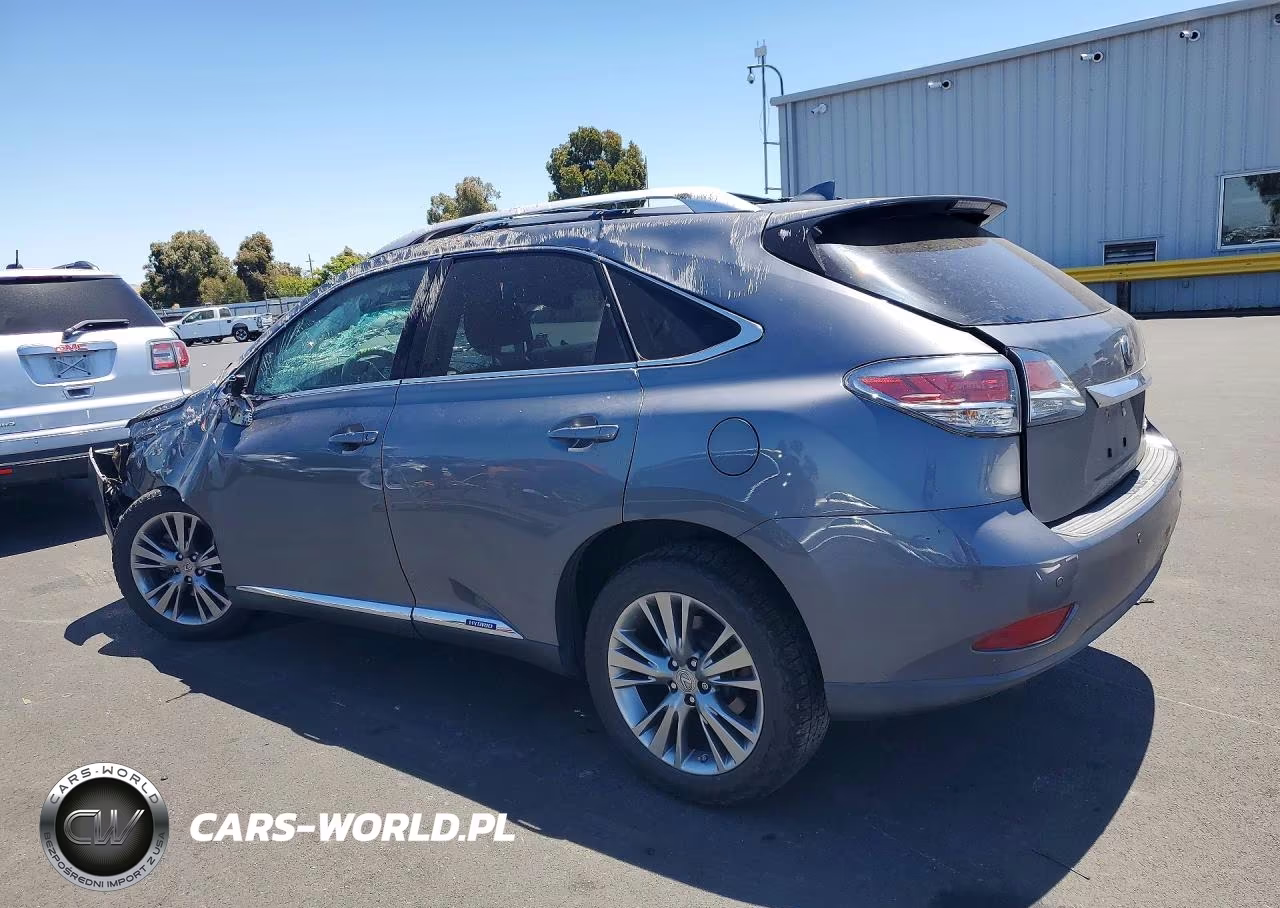 2014 Lexus Rx 450H VIN:JTJBC1BA5E2455219 - 2
