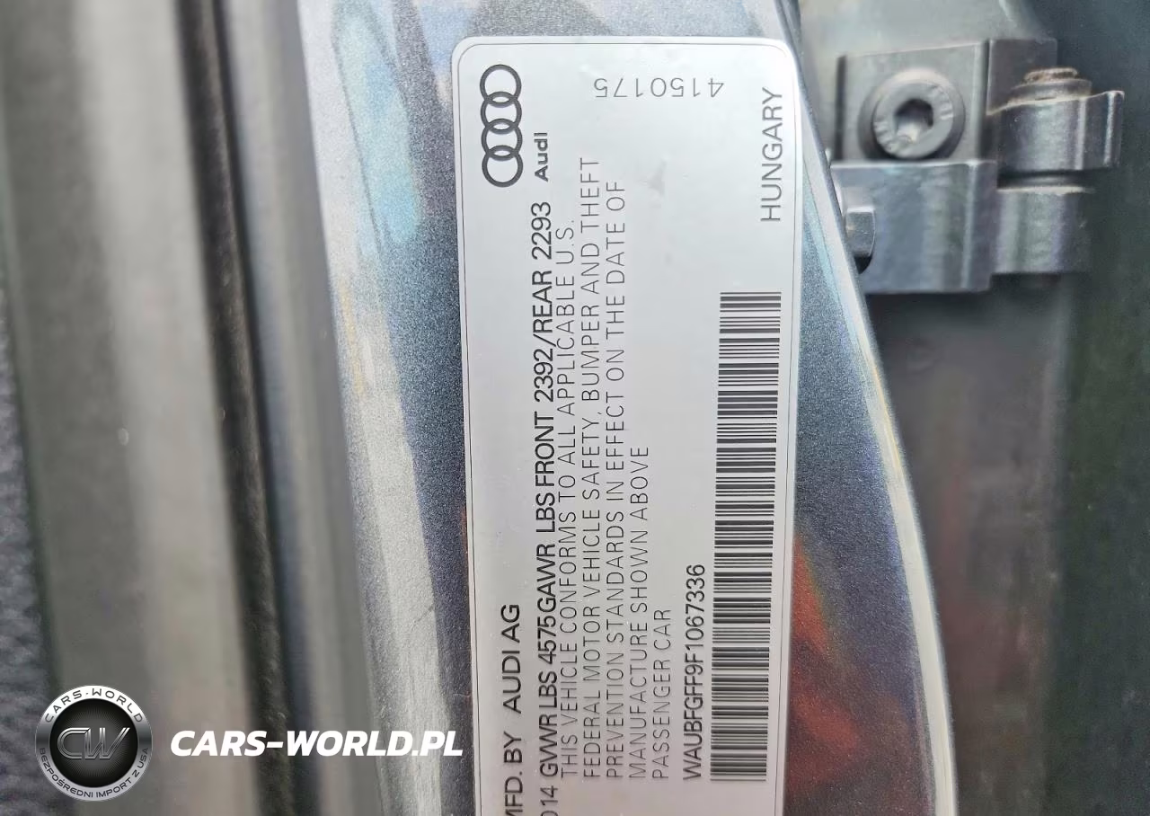 2015 Audi A3 Premium VIN:WAUBFGFF9F1067336 - 12