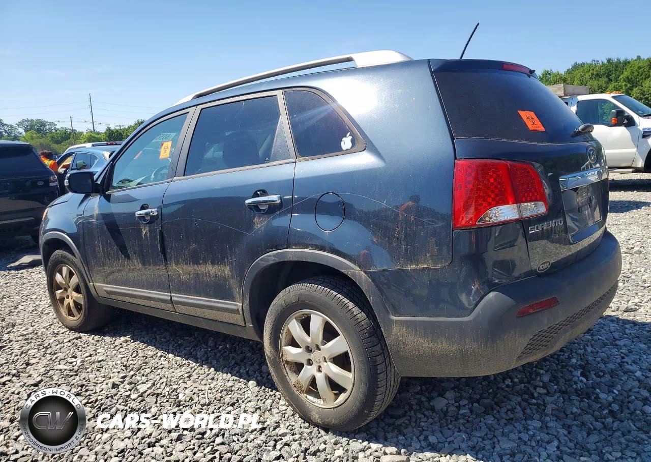 2011 Kia Sorento Lx VIN:5XYKT4A1XBG089281 - 2