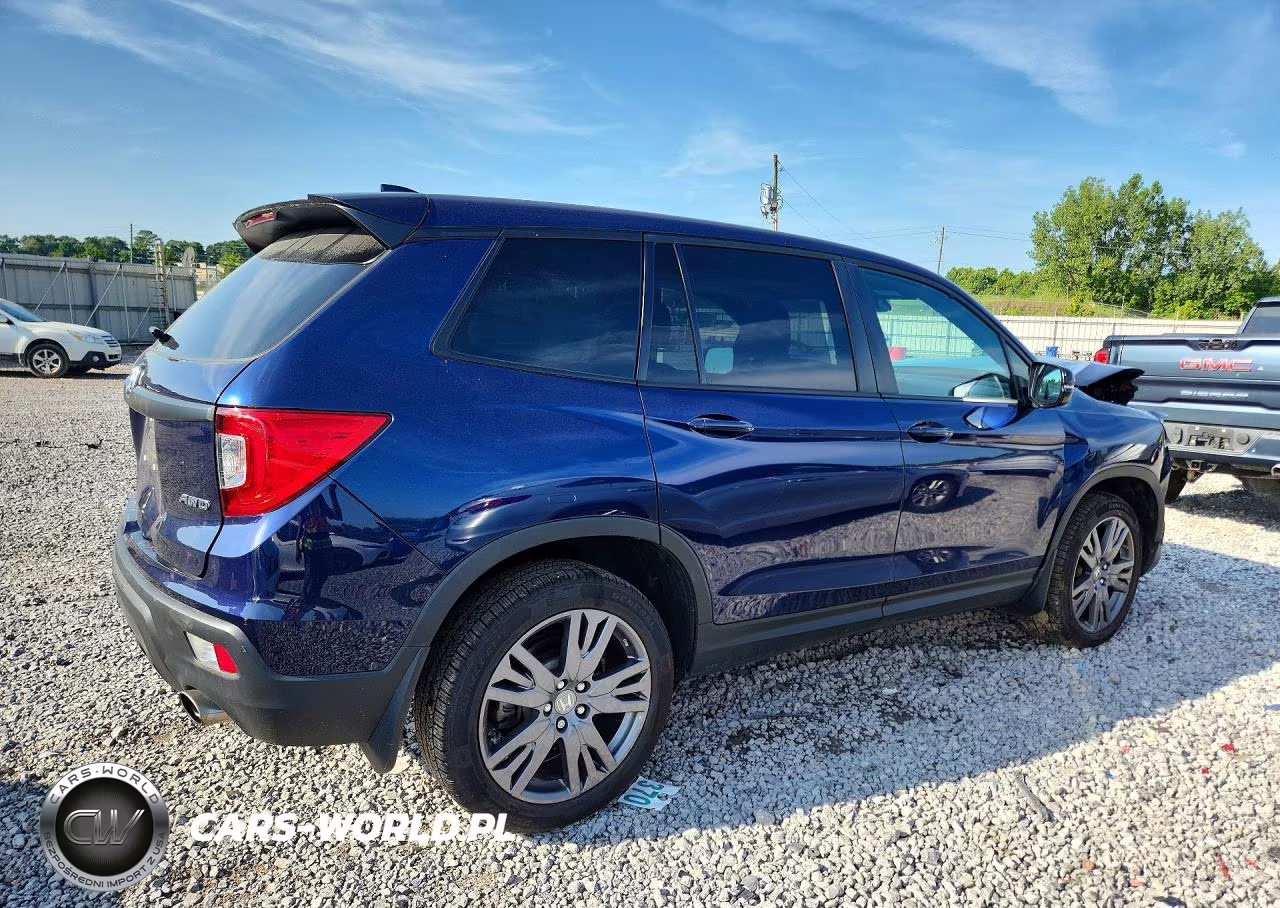 2021 Honda Passport Exl VIN:5FNYF8H5XMB010414 - 3