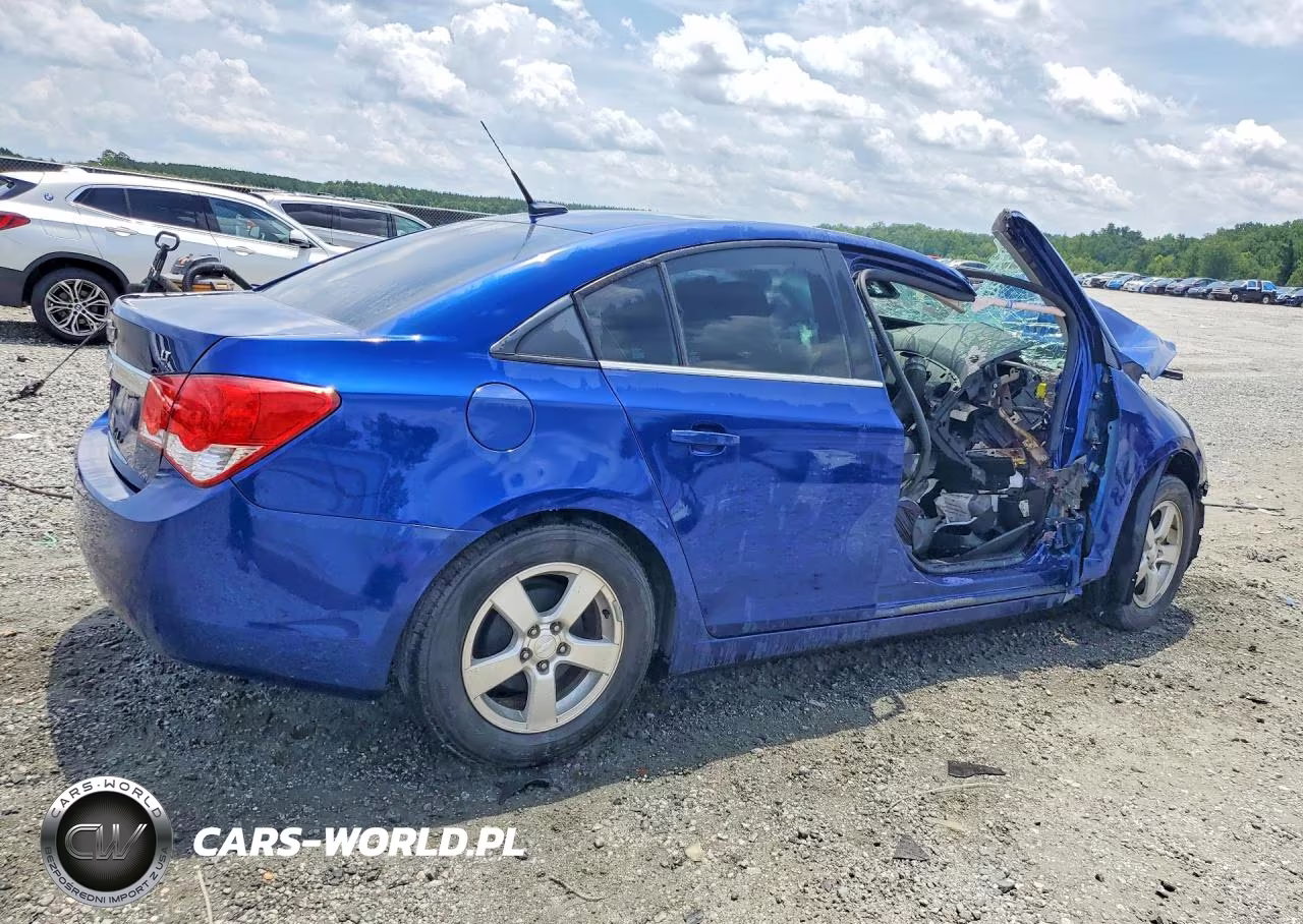 2013 Chevrolet Cruze Lt VIN:1G1PC5SB6D7247448 - 3