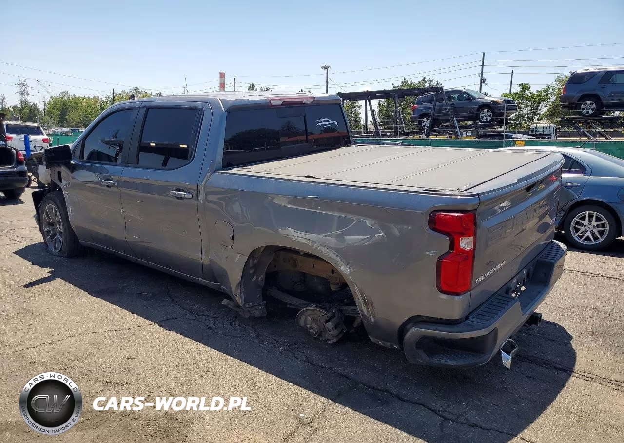 2021 Chevrolet Silverado K1500 Rst VIN:1GCUYEED7MZ359334 - 2