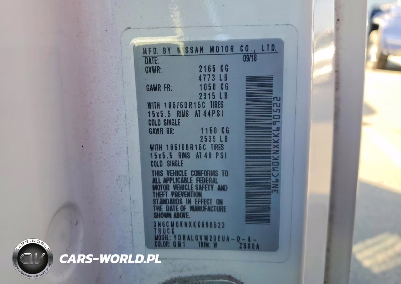 2019 Nissan Nv200 Sv VIN:3N6CM0KNXKK690522 - 13