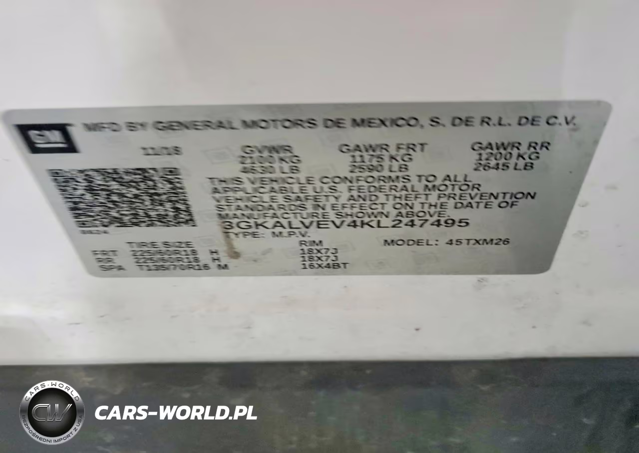 2019 GMC Terrain Slt VIN:3GKALVEV4KL247495 - 13