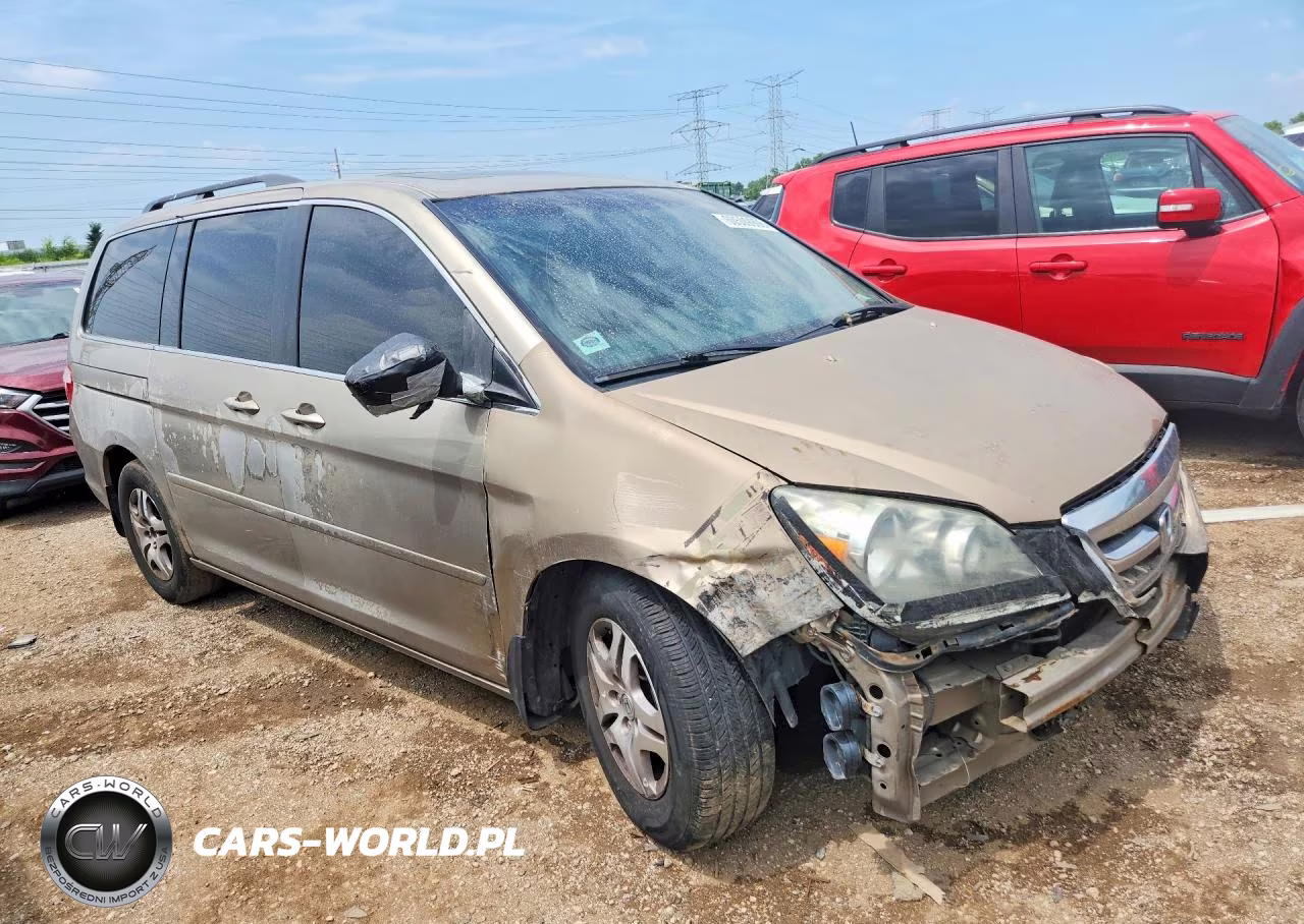2005 Honda Odyssey Touring VIN:5FNRL38875B012858 - 4