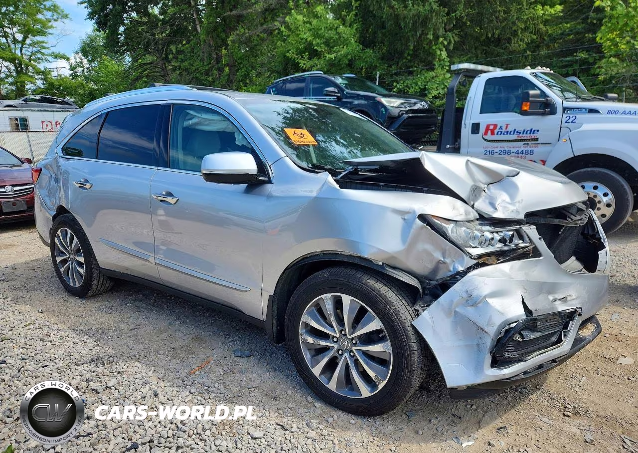 2015 Acura Mdx Technology VIN:5FRYD4H44FB025059 - 4