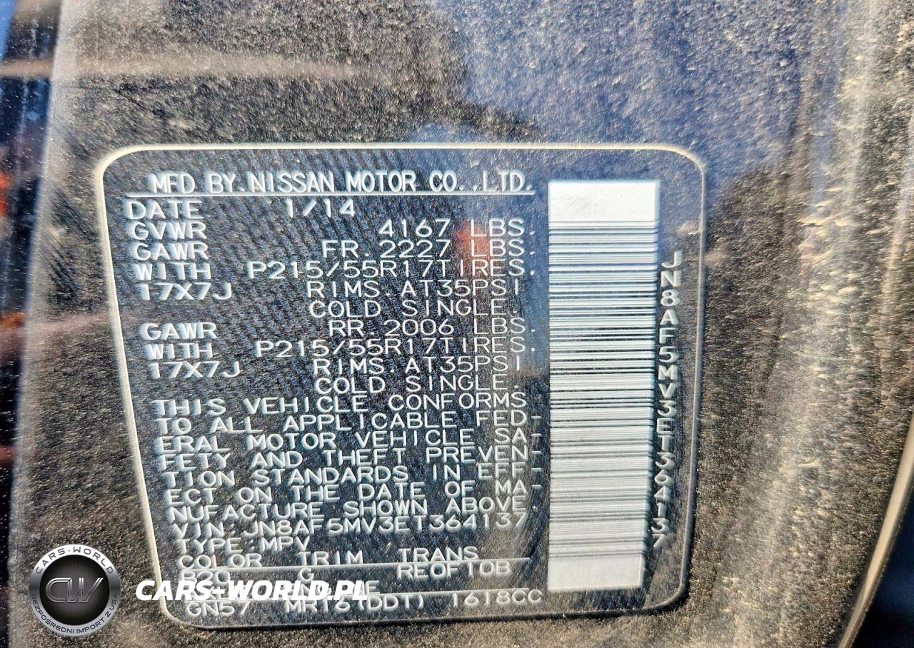 2014 Nissan Juke S VIN:JN8AF5MV3ET364137 - 12