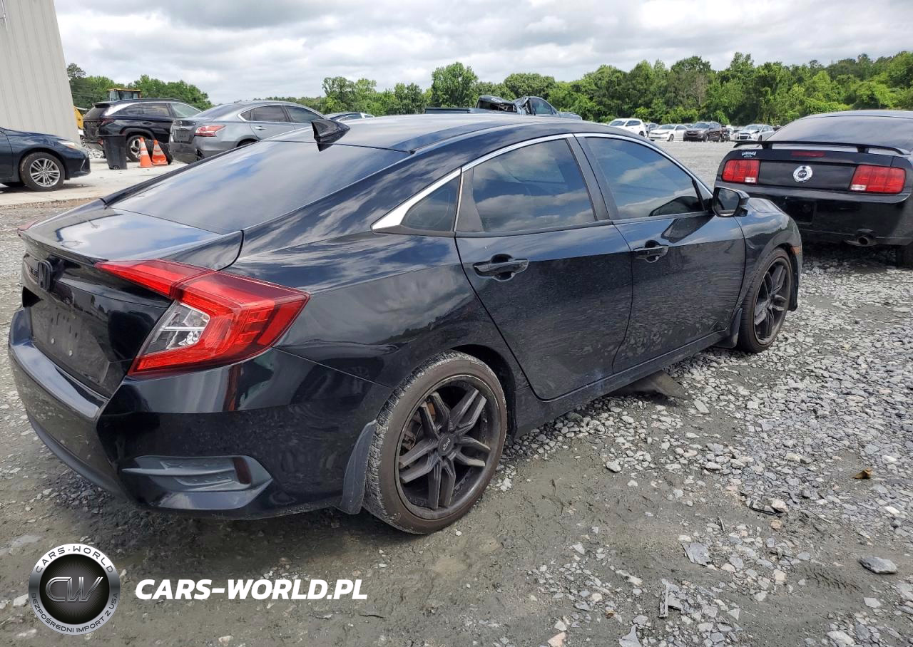2017 Honda Civic Exl VIN:19XFC1F71HE032440 - 3