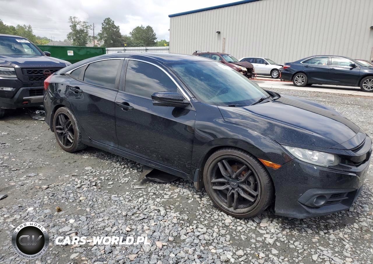 2017 Honda Civic Exl VIN:19XFC1F71HE032440 - 4