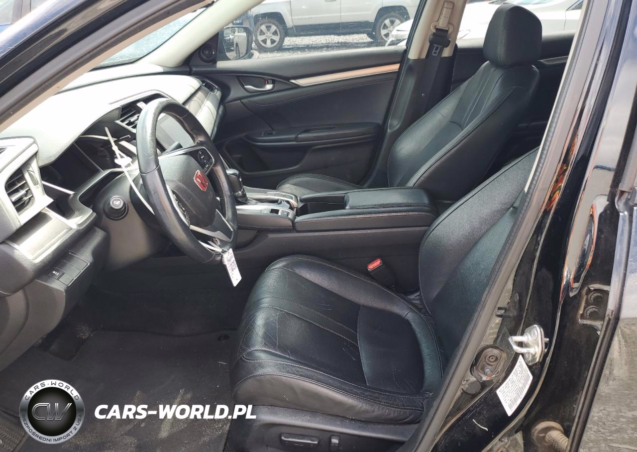 2017 Honda Civic Exl VIN:19XFC1F71HE032440 - 7