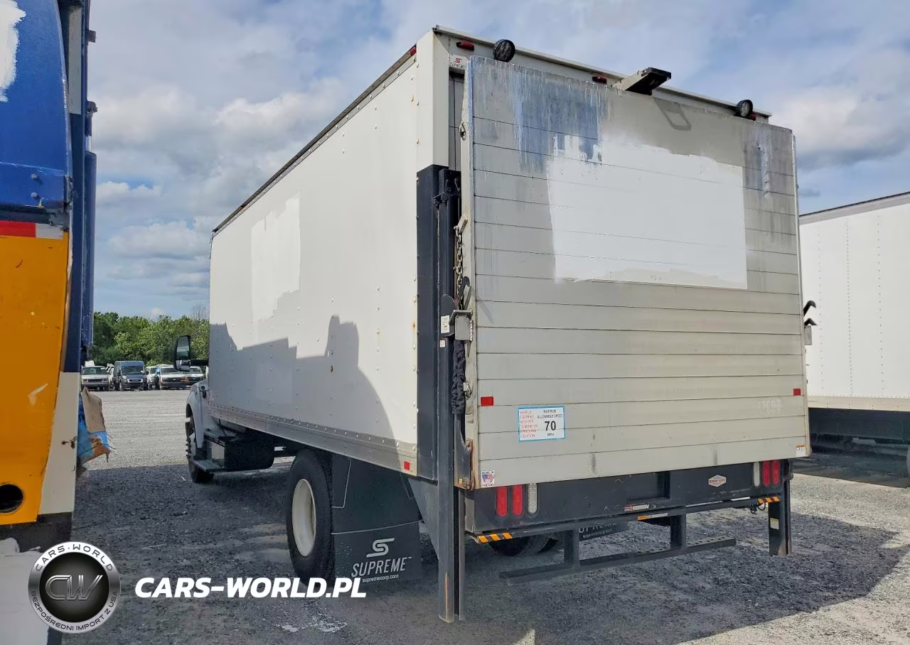 2017 Ford F650 Super Duty Box Truck VIN:1FDNF6AY7HDB04867 - 2
