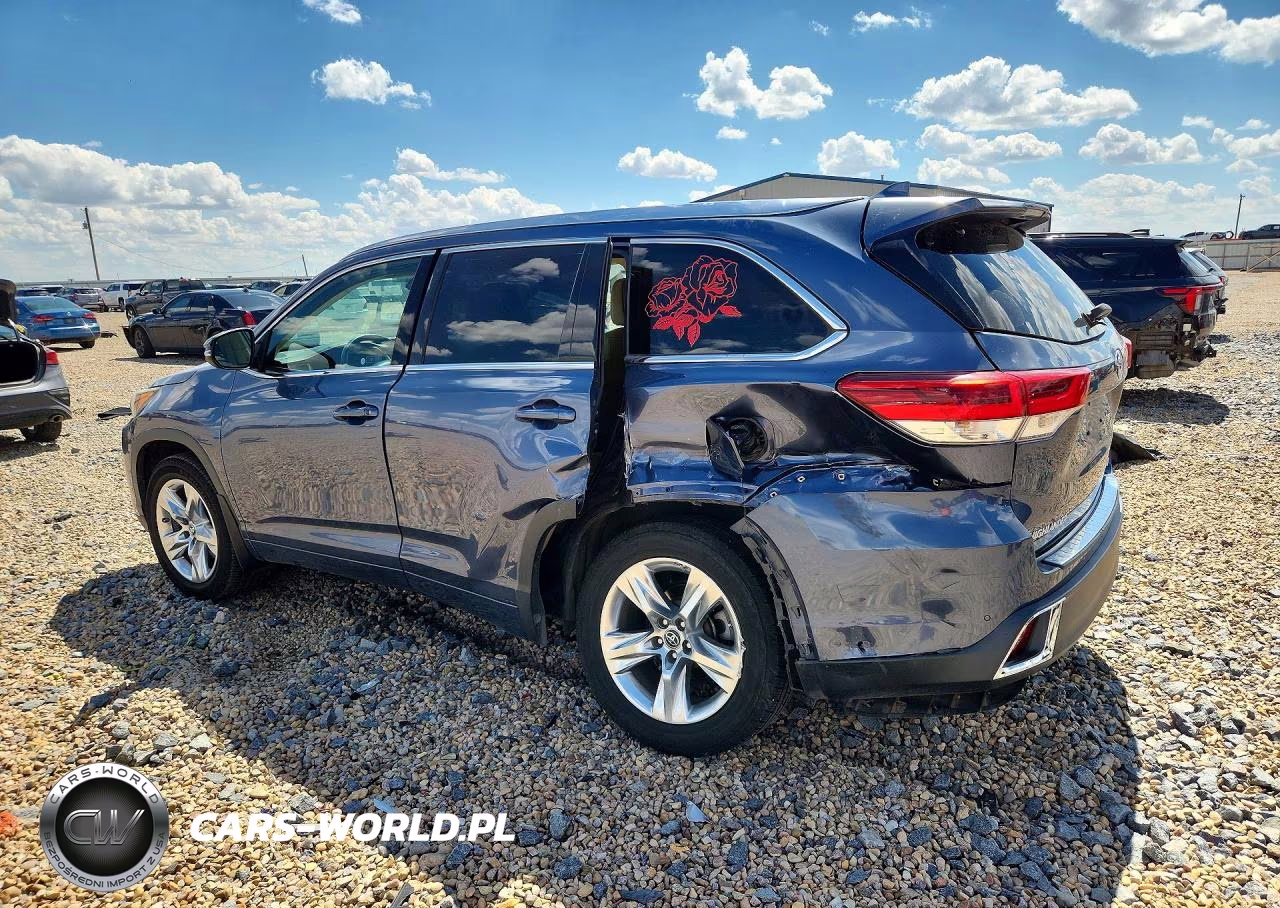 2018 Toyota Highlander Limited VIN:5TDDZRFH6JS802723 - 2