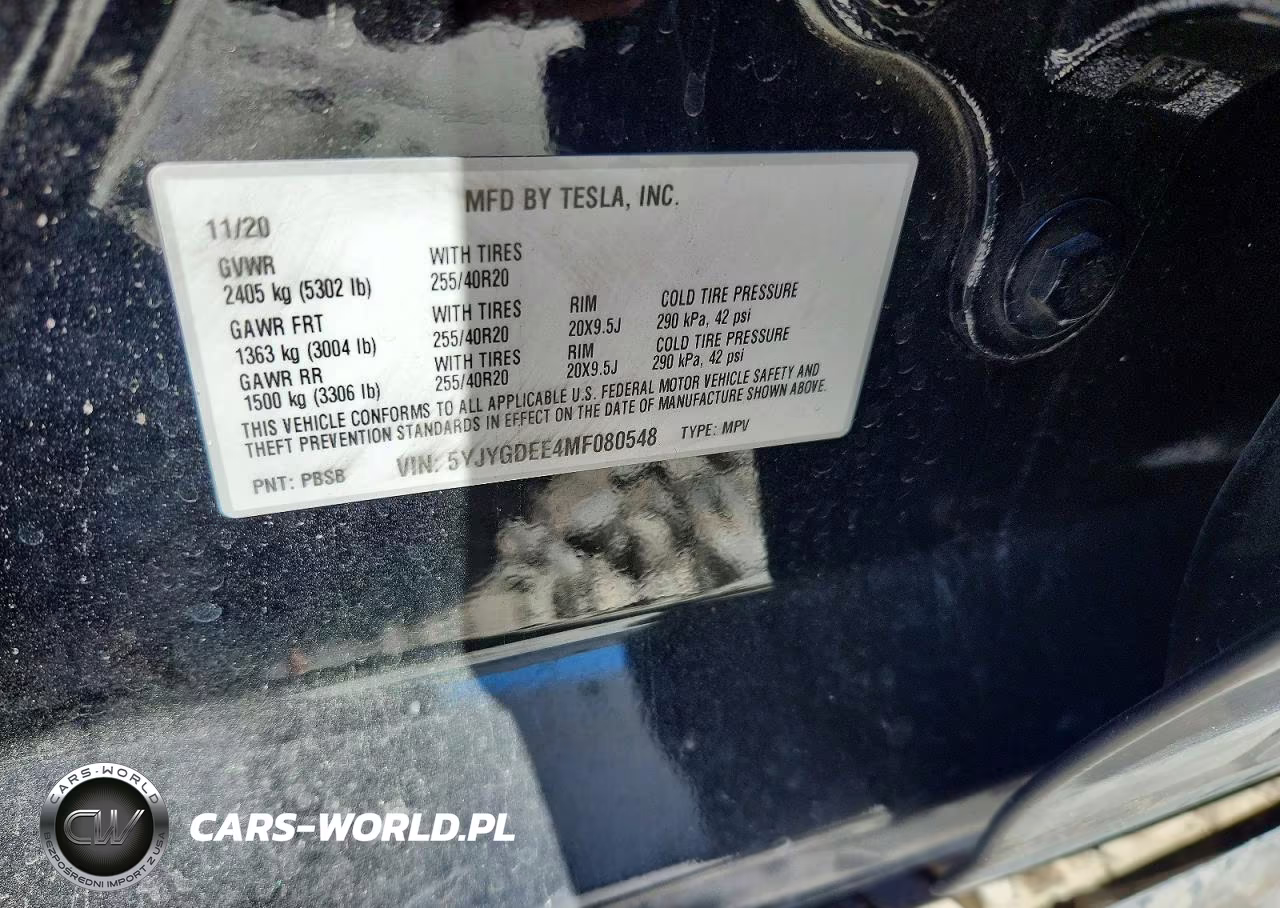 2021 Tesla Model Y VIN:5YJYGDEE4MF080548 - 13