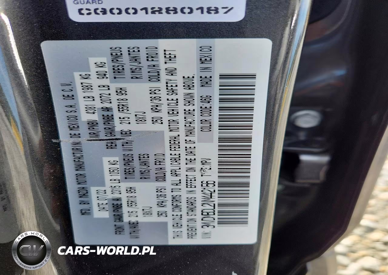 2022 Mazda Cx-30 Premium VIN:3MVDMBDL2NM442156 - 13